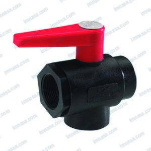 VALVULA DE BOLA 3 VIAS VERTICAL PPG RANDEX IBERICA