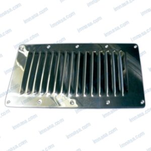 REJILLA VENTILACION 15 ORIFICIOS ALARGADOS 228 x 65 x 0,8
