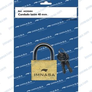CANDADO 25 mm ARCO 11 LATON