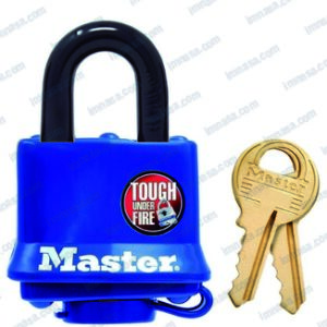 CANDADO 40mm PROTECCION TERMOPLAST(FUEGO MASTER LOCK