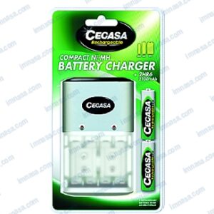 CARGADOR PILAS HR6/HR03 4 UNIDADES