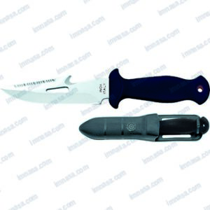 CUCHILLO NEGRO ABREGRILLETES HOJA 12 cm MAC COLTELLERIE
