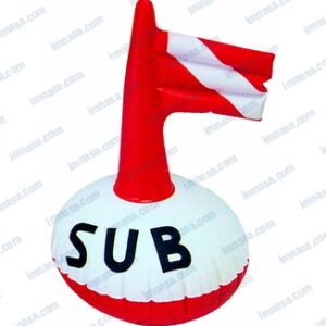 BOYA SUBMARINISMO BADERA HINCHABLE