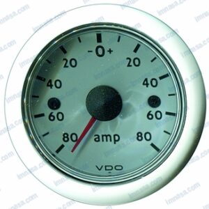 KIT AMPERIMETRO OCEAN LINE 80A 12V CON SHUNT VDO