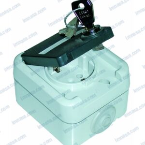 BASE ELEC ESTANCA CON LLAVE IP44