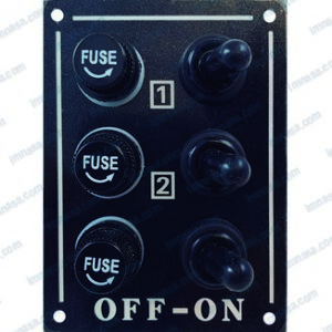 PANEL INTERRUPTOR 3 FUSIBLES