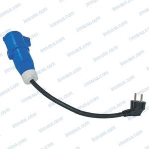 ADAPTADOR 40cm MACHO ECO SCHUKO +CEE HEM