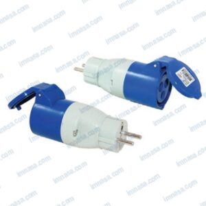 ADAPTADOR MACHO CEE SCHUKO