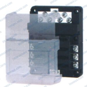 CAJA PORTAFUSIBLES 6P MAS BUSBAR