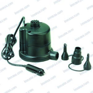 MANCHA ELECTRICA 12V ABS NEGRO MINI
