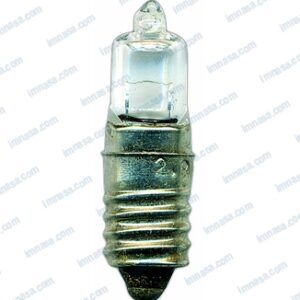 LAMPARA E-10 HALOGENA RECTANGULAR