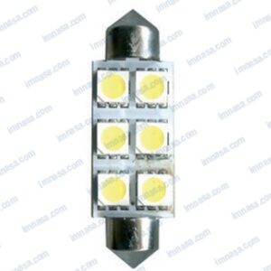 LAMPARA BAYONETA LED 12v 30-40mA