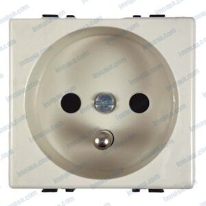 TOMA CON SEGURIDAD 2P MAS T 10/16AMP 250V
