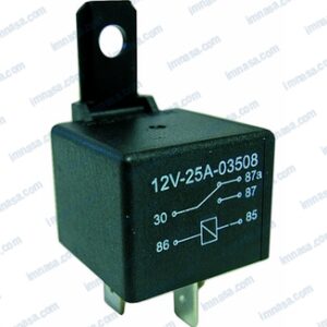 RELE CON FUSIBLE 12V