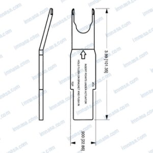 HERRAMIENTA DESMONTAJE BASCULA CARLINGSWITCH