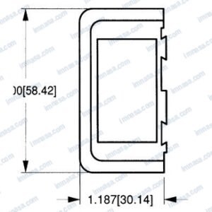 SOPORTE MONTAJE FINAL DE PANEL CARLINGSWITCH
