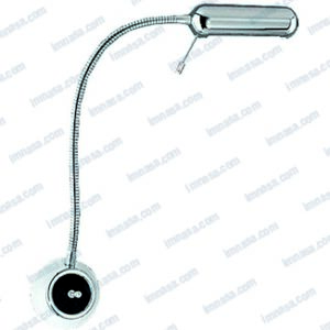 LUZ LECTURA 540 25W CROMADA/LUCIDA FLEXO