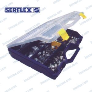 ABRAZADERA KIT MALETIN 120UD. W4 NORMA