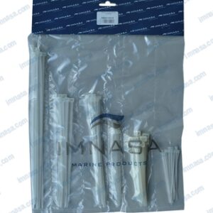 BRIDA KIT BLANCA 6 MEDIDAS