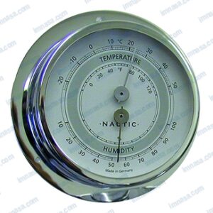 TERMO-HIGROMETRO INOX 83MM BARIGO