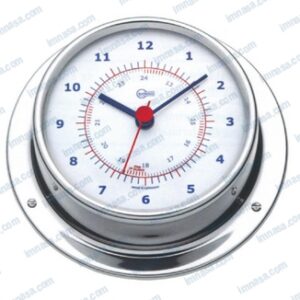 RELOJ HORARIO INOX 85MM BARIGO