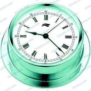 RELOJ CROMADO 120MM BARIGO