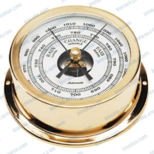 BAROMETRO CROMADO 95mm DIAL 70mm AUTONAUTIC INSTRUMENTAL