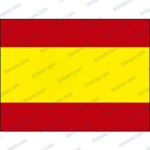 BANDERA ESPAÑA SIN CORONA
