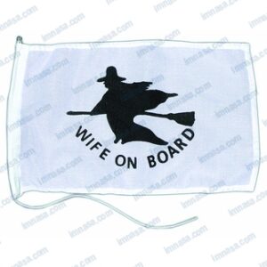 BANDERA WIFE ON BOARD ADRIA BANDIERE