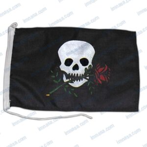 BANDERA PIRATA ROSA ADRIA BANDIERE