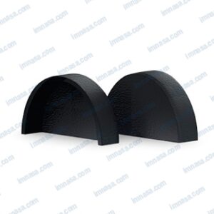 TERMINAL BINO H65 NEGRO TESSILMARE