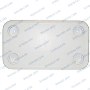MESA RECTANGULAR CON SOPORTE BEBIDAS