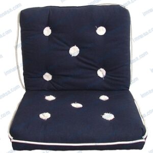 COJIN DOBLE NAVY KAPOK