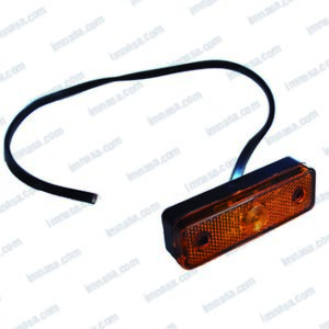 LUZ FARO LATERAL NARANJA LED 96x30x26 1