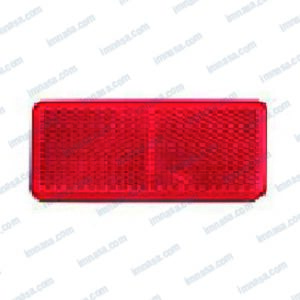 CATADIOPTICO 90X40mm ROJO
