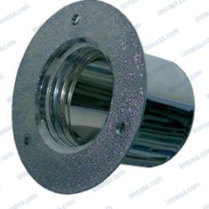 SALIDA ESCAPE PVC CROMADO 71 MILIMETRO