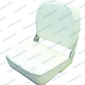 SILLA ABATIBLE SEMIPIEL BLANCA