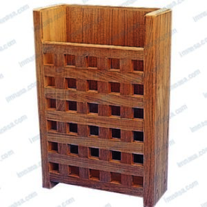 CAJA TECA PARA REVISTAS 300x200x90 mm ARC MARINE