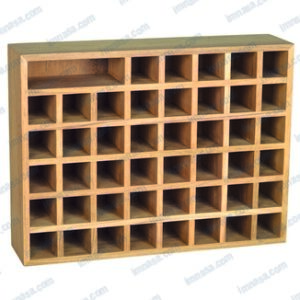 CAJA TECA PARA BANDERAS 410x105x310 mm ARC MARINE