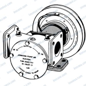 BOMBA F8B-5000-VF 1/2" 70 - 279 l/m JOHNSON - SPX