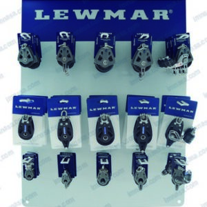 EXPOSITOR POLEAS LEWMAR PACK 2