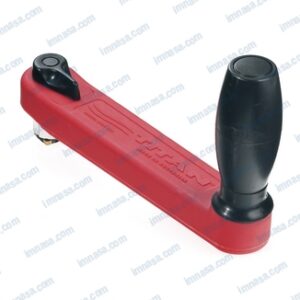 MANIVELA WINCH ROJA CON SEGURO 200 TITAN