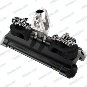 CARRO SR BASE VERTICAL 2 ROLDANAS DOBLE LINEA CONTROL LEWMAR