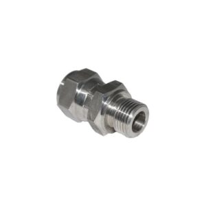 ADAPTADOR TUERCA LOCA  JIC MACHO GAS