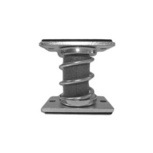 AMORTIGUADOR METALICO CON 2 BASES