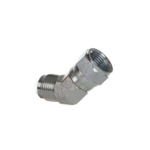 CODO MACHO FIJO TUERCA LOCA 45 JIC