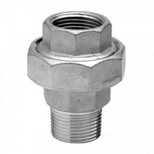 FIG. 341 ENLACE 3 PIEZAS MACHO HEMBRA CONICA INOX 316