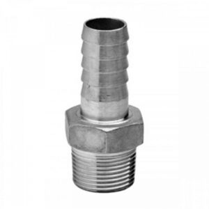 FIG.399 ESPIGA MANGUERA ROSCA CONICA INOX 316