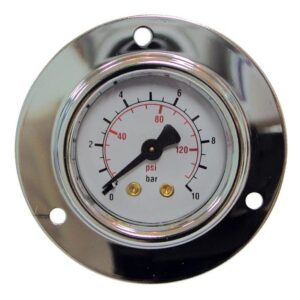 MANOMETRO 40 ROSCA CENTRAL 1/8" CON ARO