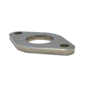 PLACA DELANTERA TRASERA ISO-6432 INOX